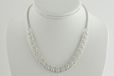 Sterling Silver Helm Weave 2-in-2 Necklace